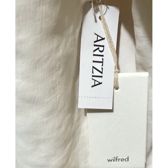 Aritzia Wilfred Freeform Shirt/Blazer Light Birch Size Small Office Classic NWT - Picture 4 of 7